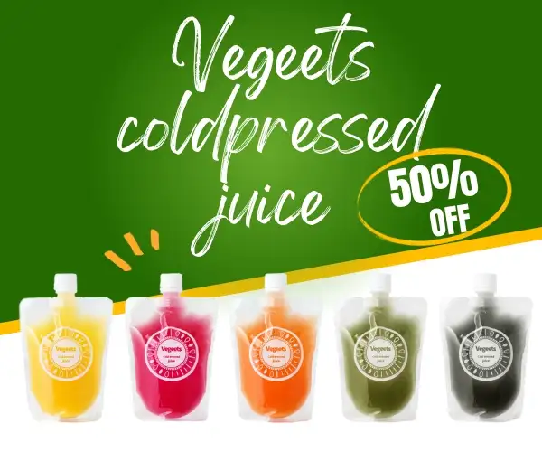 栄養満点ファスティング専用ドリンク【Vegeetsコールドプレスジュース】